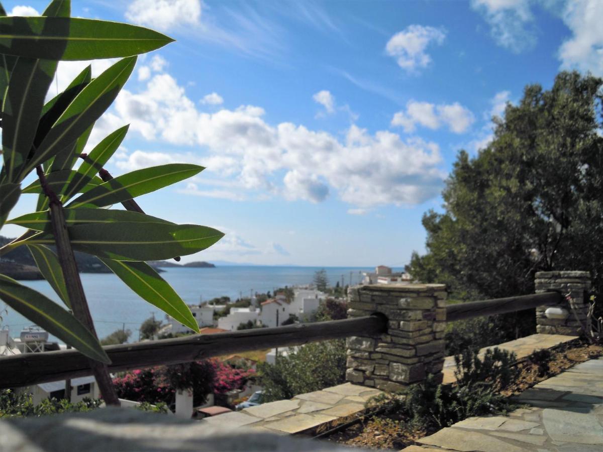 Blue Dolphin Hotel Batsi  Exterior photo