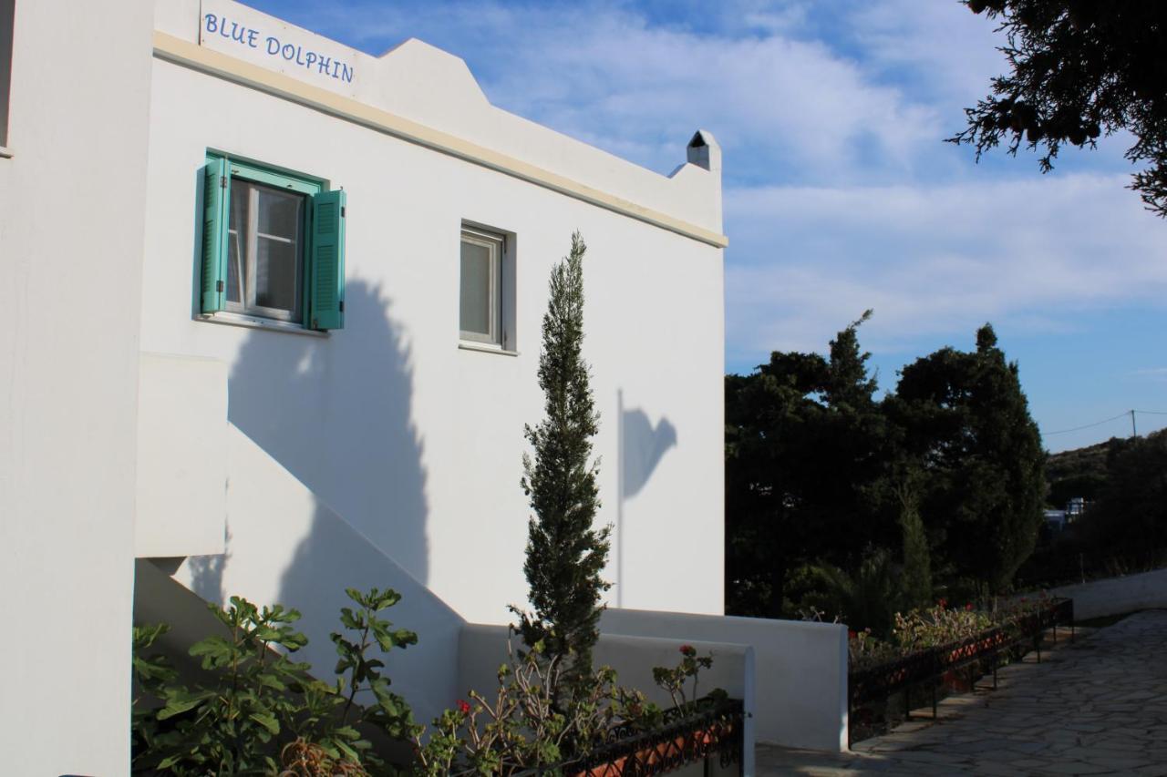 Blue Dolphin Hotel Batsi  Exterior photo